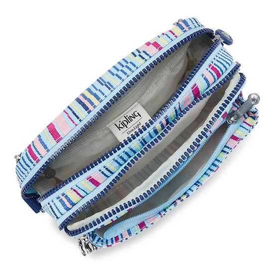 Kipling Abanu Multi Printed Convertible Crossbody Veske Blå Multicolor | NO 2183NW